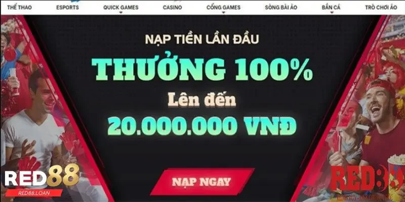 Khuyến mãi Red88 Khuyến mãi Red88