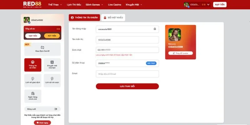 Trang chủ 44 Bảo mật dữ liệu cá nhân tuyệt đối tại Red88
