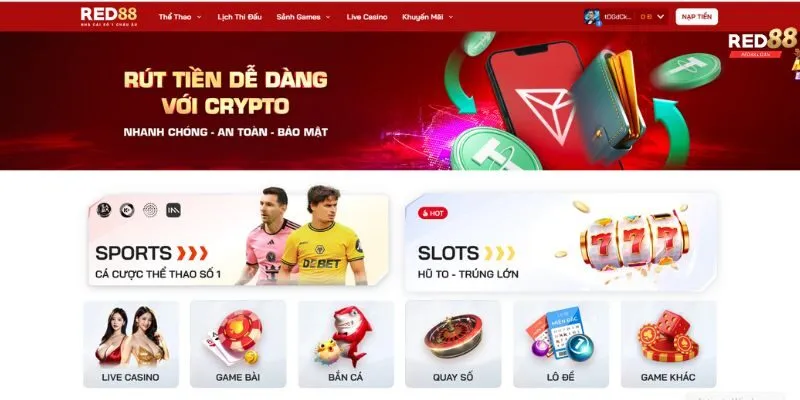 Trang chủ 36 Những điểm nổi bật giúp Red88 chinh phục người chơi